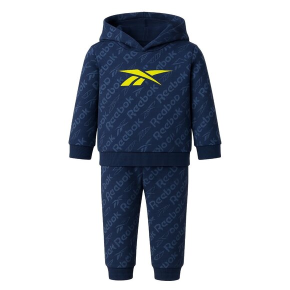 Reebok Other - Reebok Boys 2-Piece Hoodie Jogger Set – Estate Blue Fleece